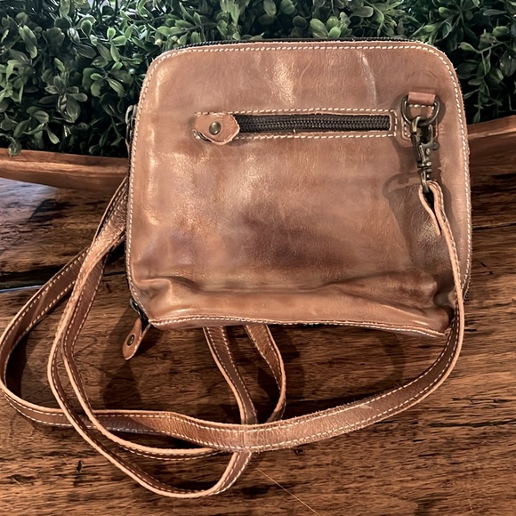 Bedstu Brown Leather Ventura Crossbody Purse - Picture 2 of 5